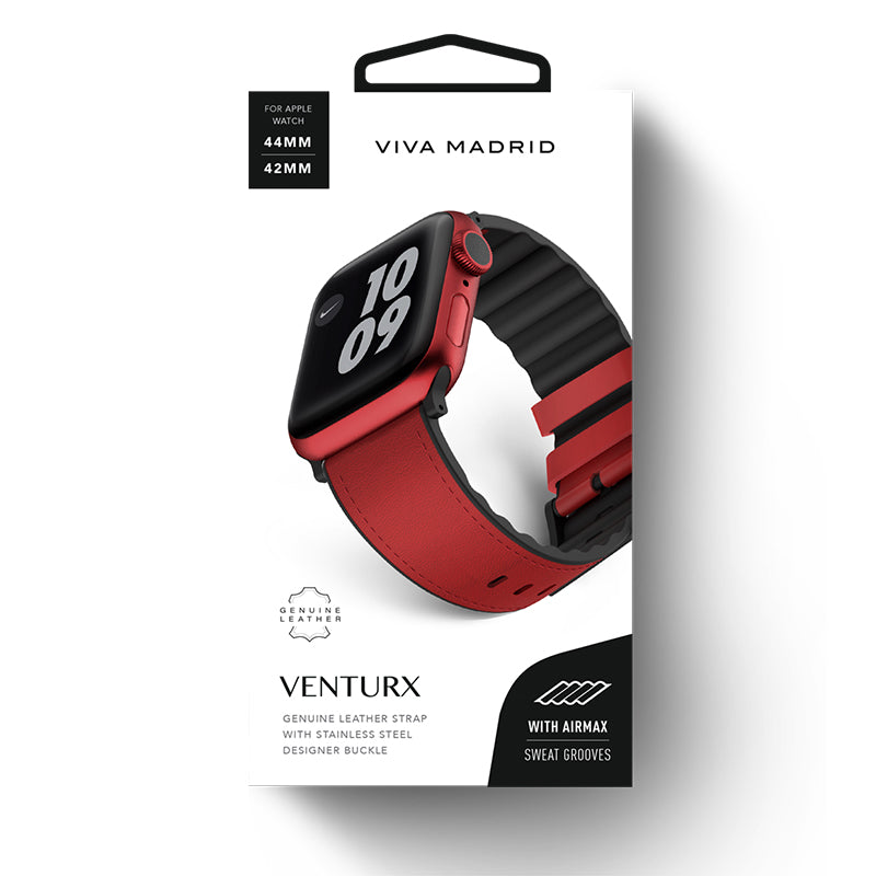 Viva Madrid Venturx Leather for Apple Watch Strap