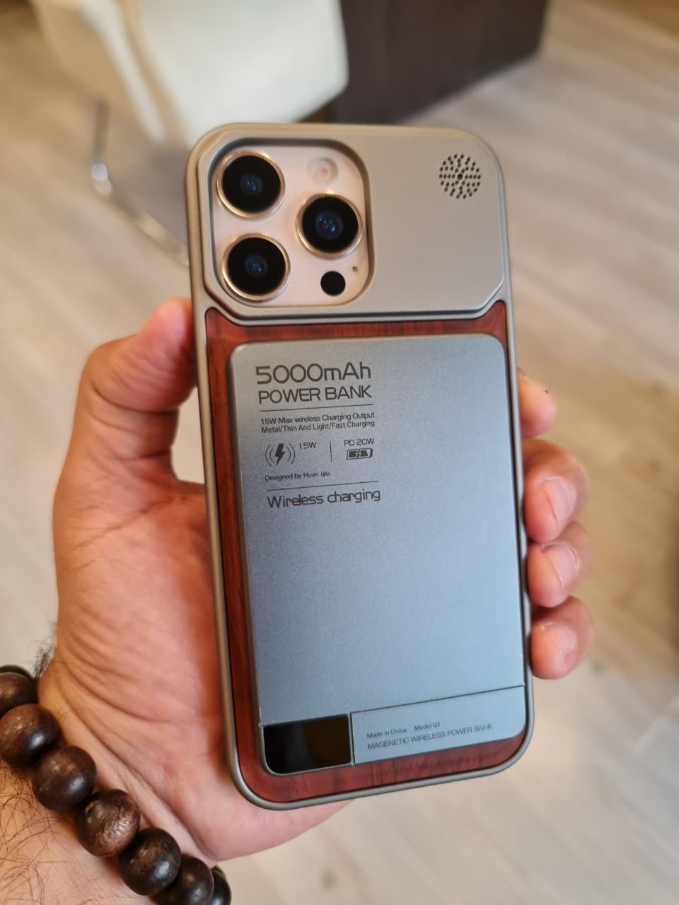 Elegant wooden case For iPhone