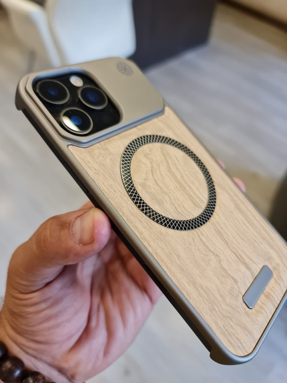 Elegant wooden case For iPhone