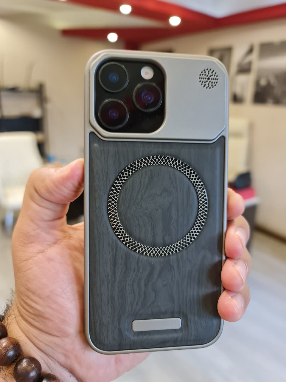 Elegant wooden case For iPhone