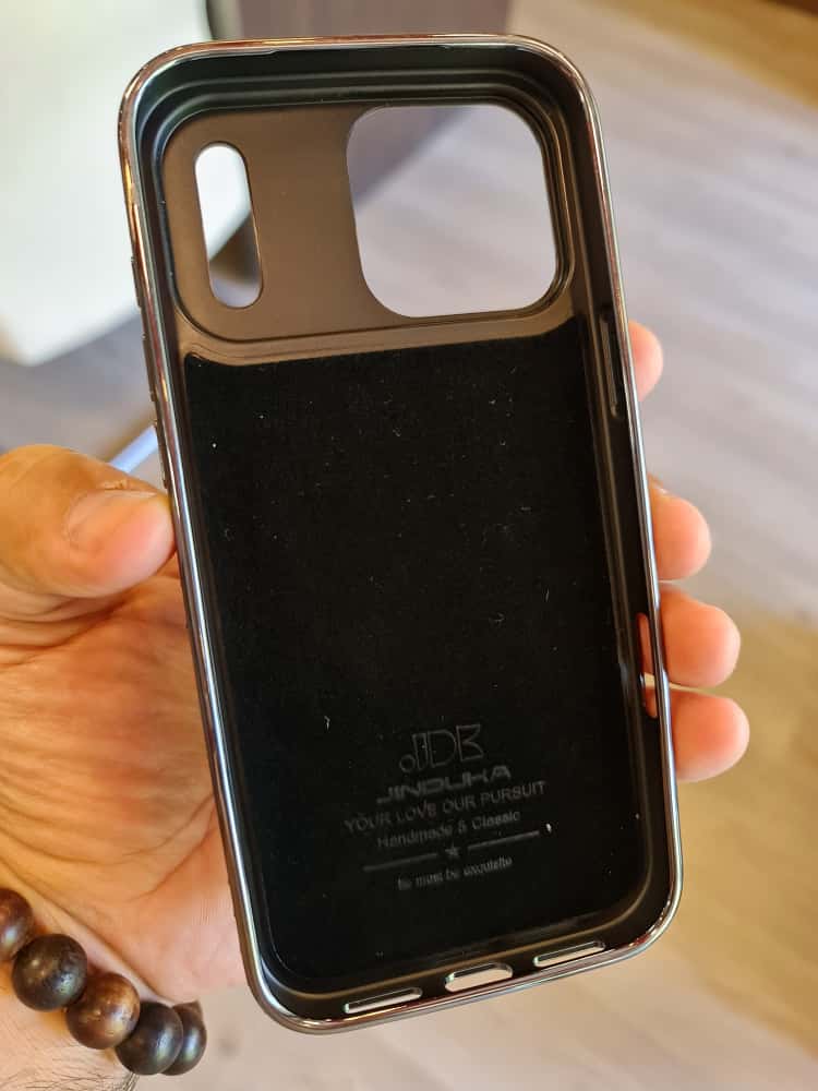 JINDUKA Leather Case Brown