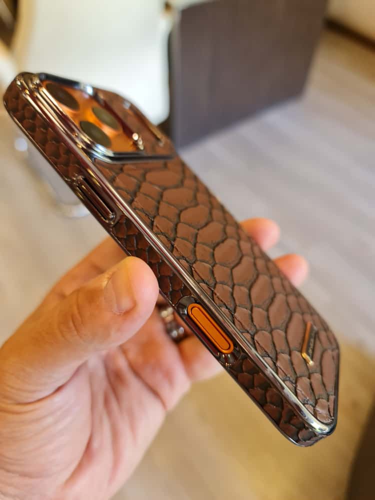 JINDUKA Leather Case Brown