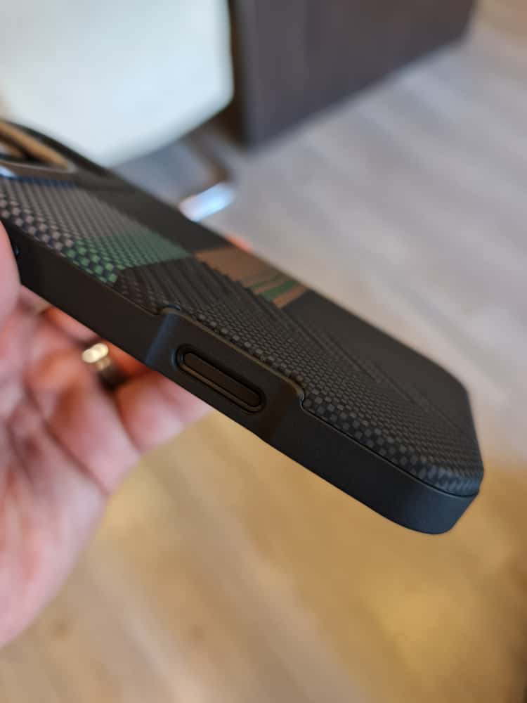 Twin Side Carbon Fiber Magsafe Phone Case