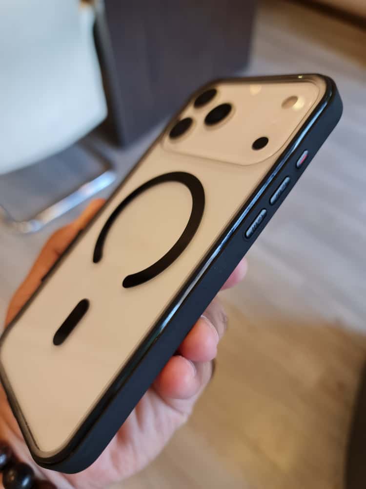 Twin Side Carbon Fiber Magsafe Phone Case (Grey)