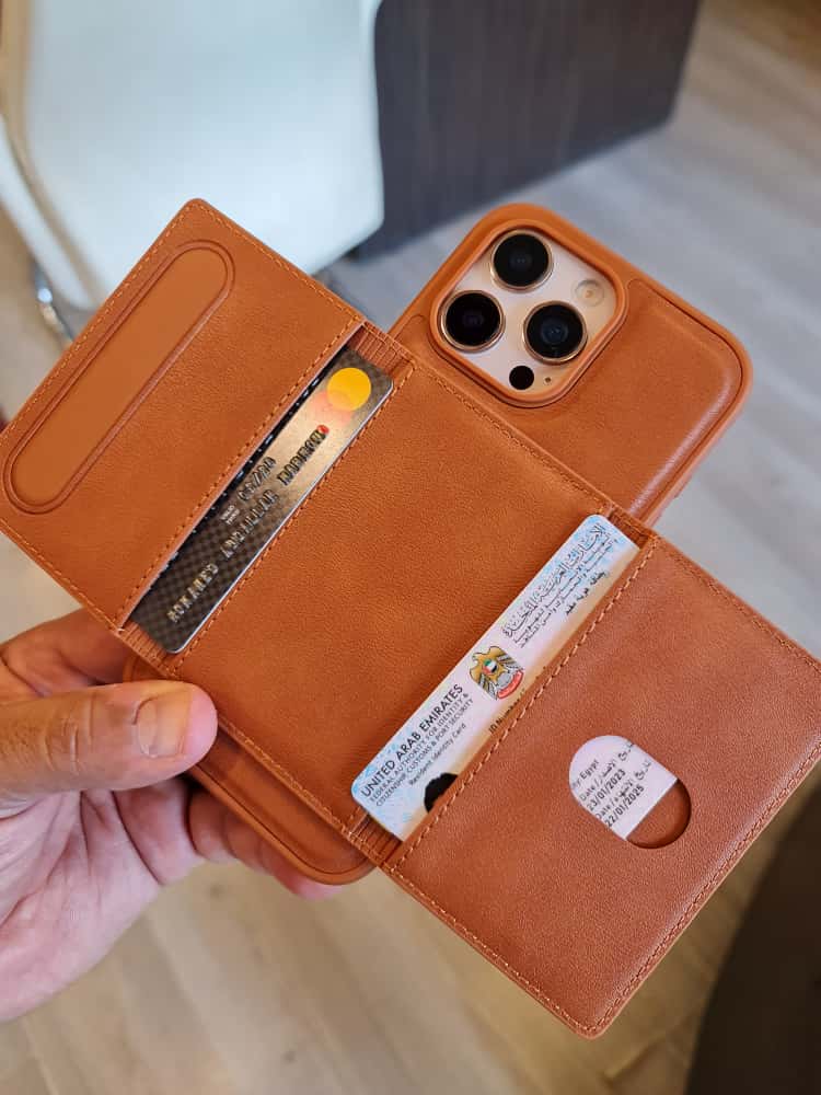 JINDUKA Leather Phone Case for iPhone