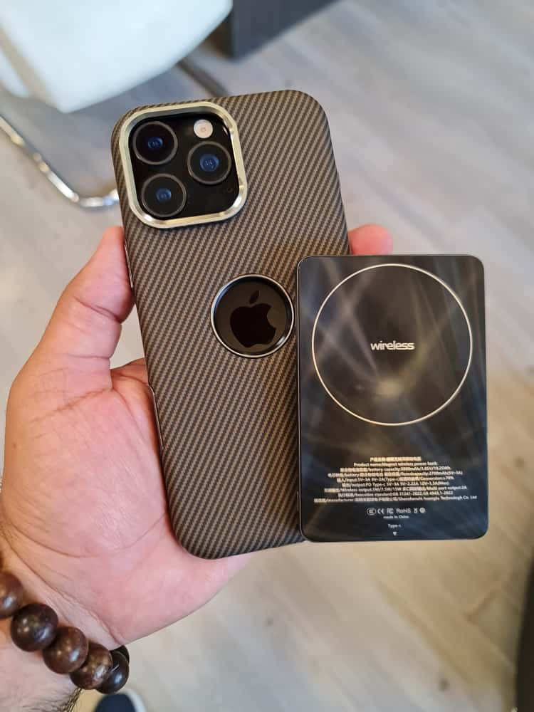 RIMBMAX Luxury glazed carbon case For Iphone