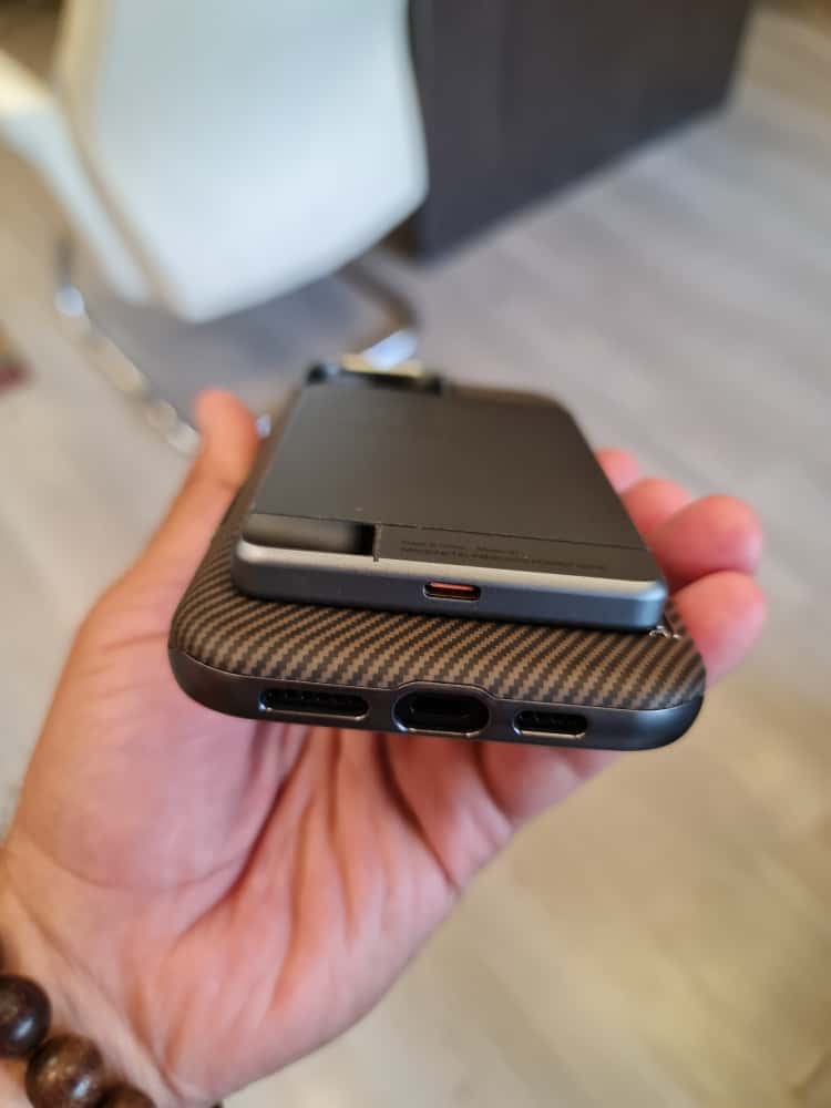 RIMBMAX Luxury glazed carbon case For Iphone