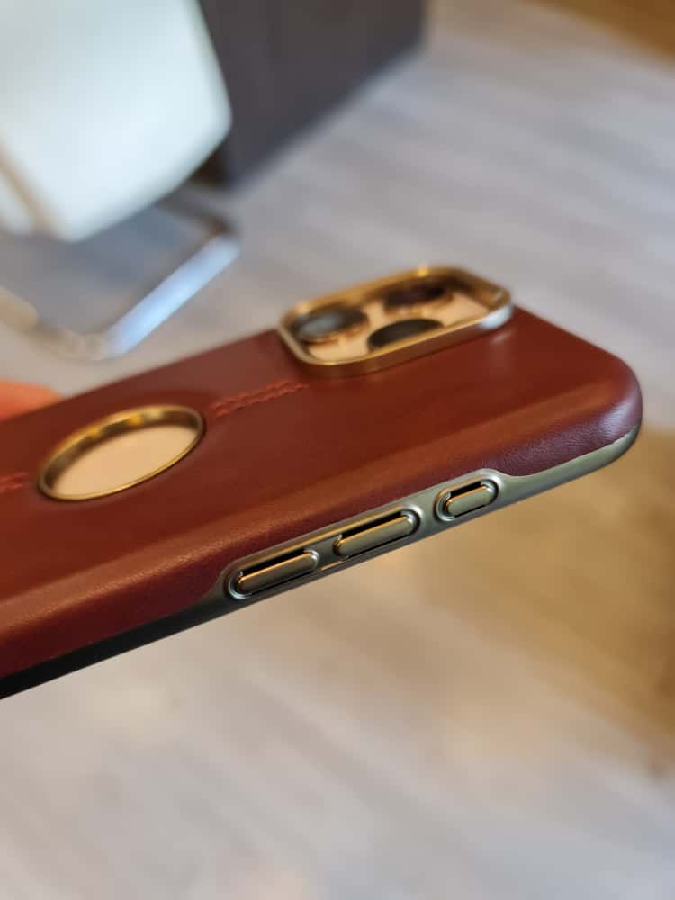 RIMBMAX iPhone Leather Custom Design Magnetic Protective Back Cover Different shape