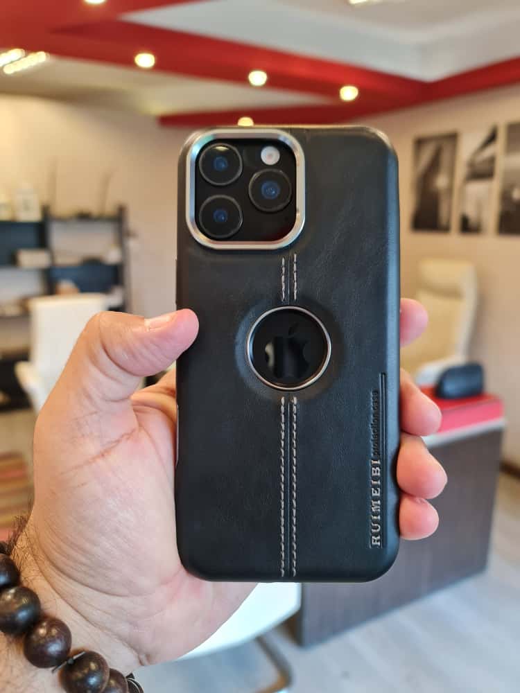 RIMBMAX iPhone Leather Custom Design Magnetic Protective Back Cover Different shape