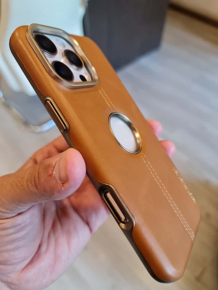 RIMBMAX iPhone Leather Custom Design Magnetic Protective Back Cover Different shape