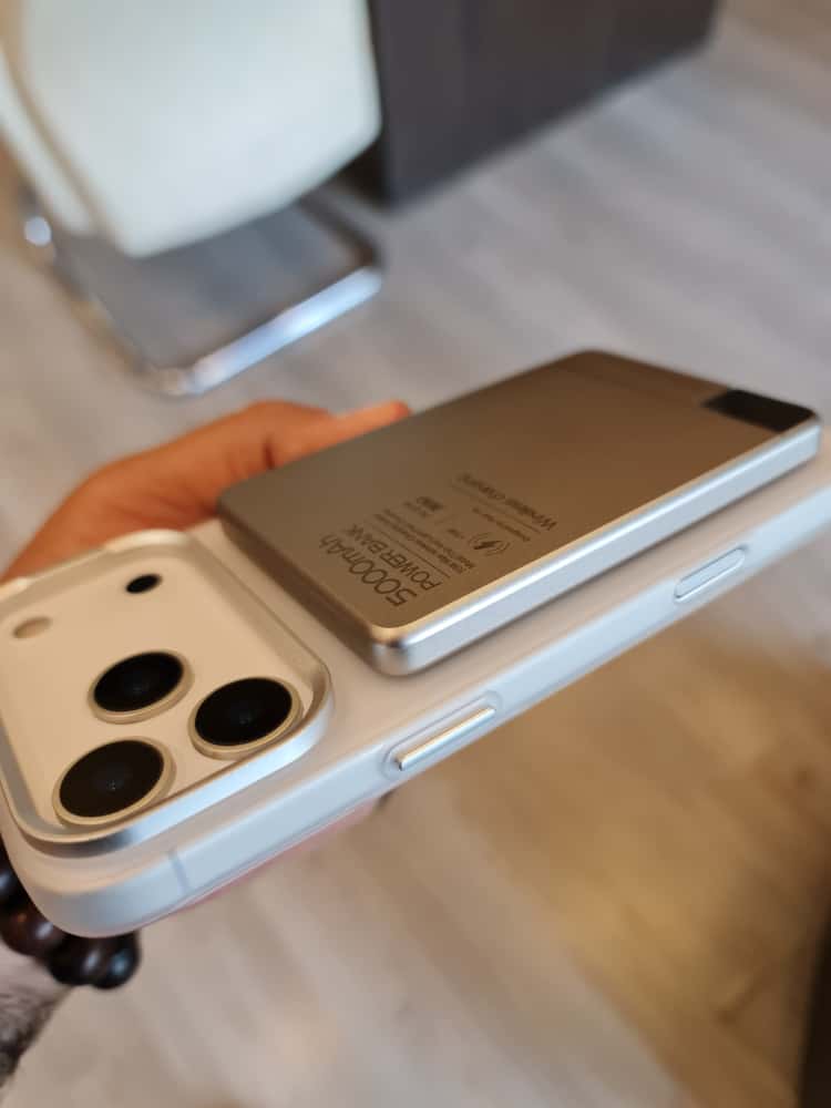 Gorgeous clear frosted case for iPhone(White)