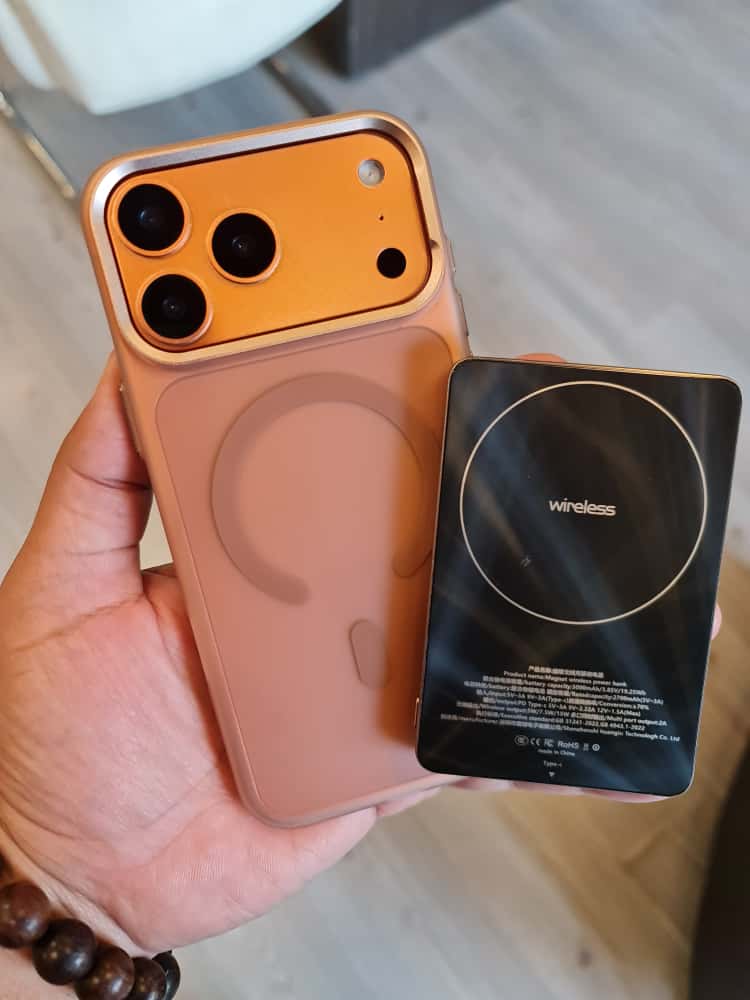 Gorgeous clear frosted case for iPhone(Orange)