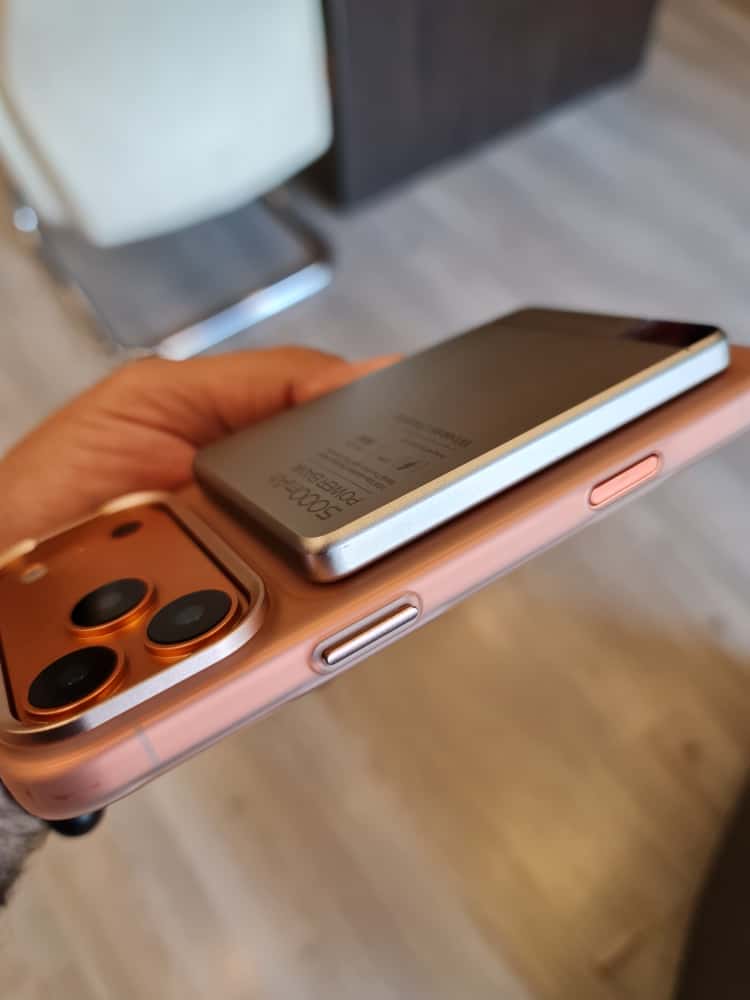 Gorgeous clear frosted case for iPhone(Orange)