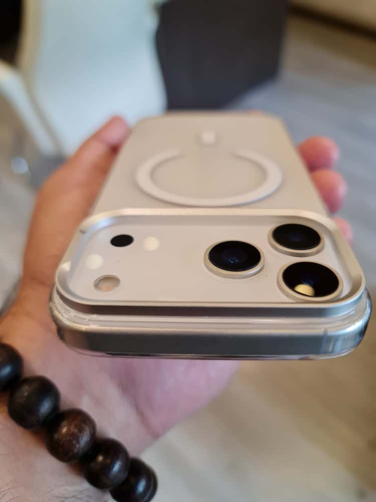 Gorgeous clear glossy case for iPhone (White)