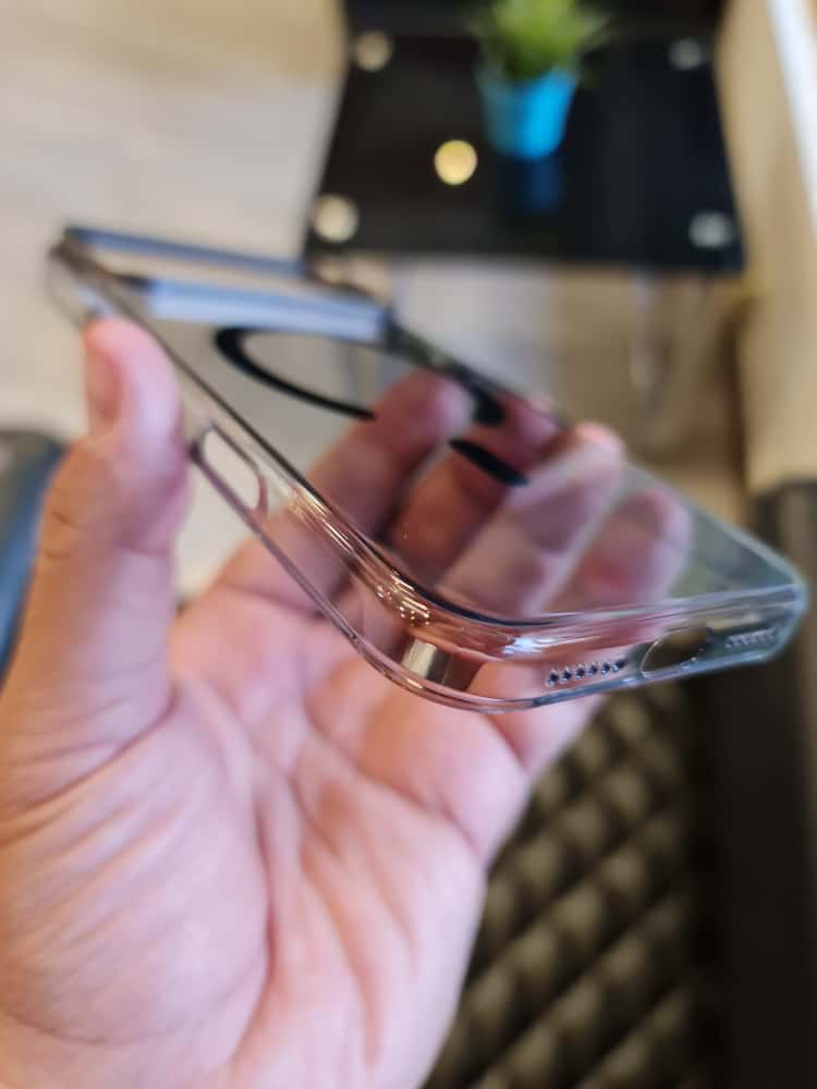 Gorgeous clear glossy case for iPhone (Black)