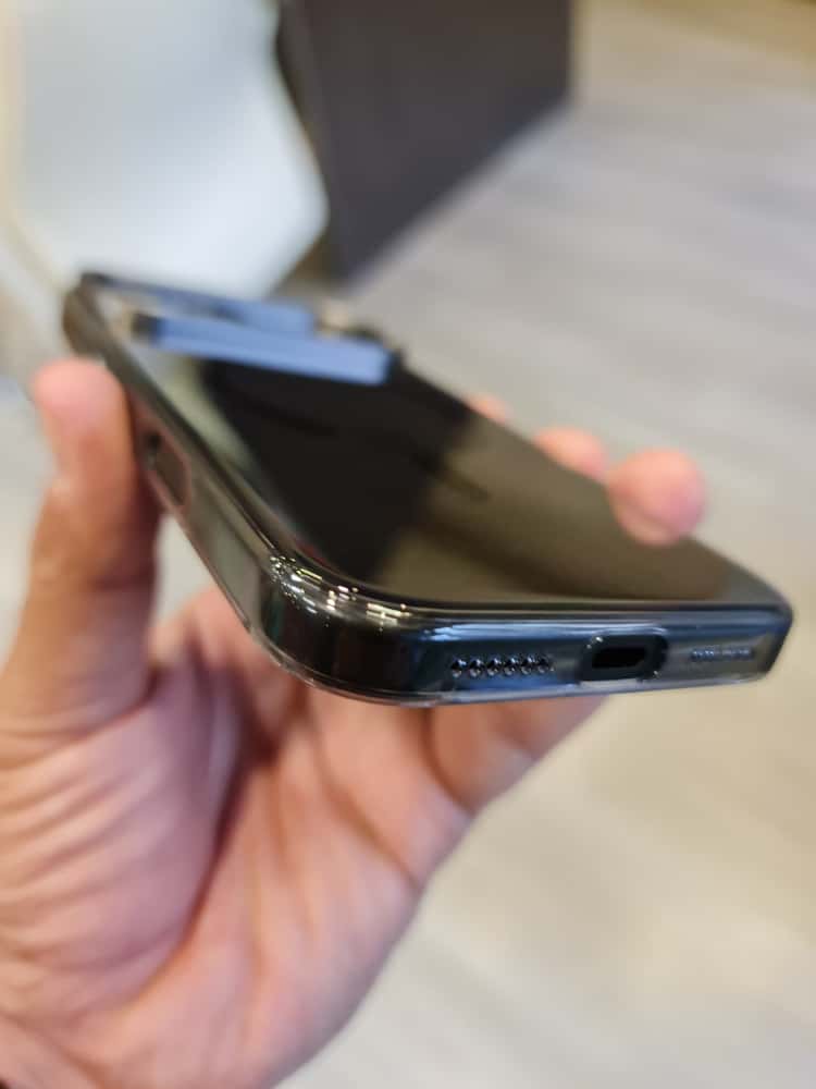 Gorgeous clear glossy case for iPhone (Black)