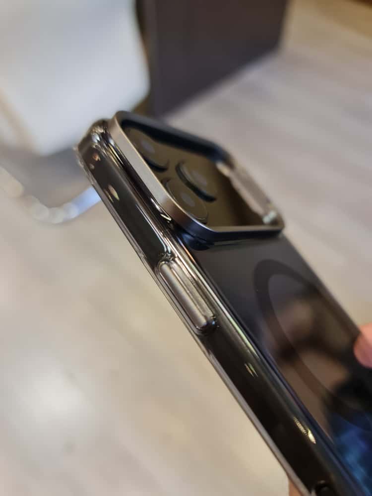 Gorgeous clear glossy case for iPhone (Black)