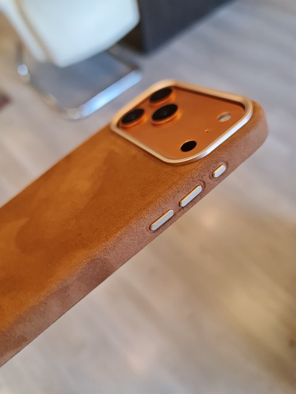 Fashion Suede PU Leather Magnetic Mobile Phone Cases for iPhone