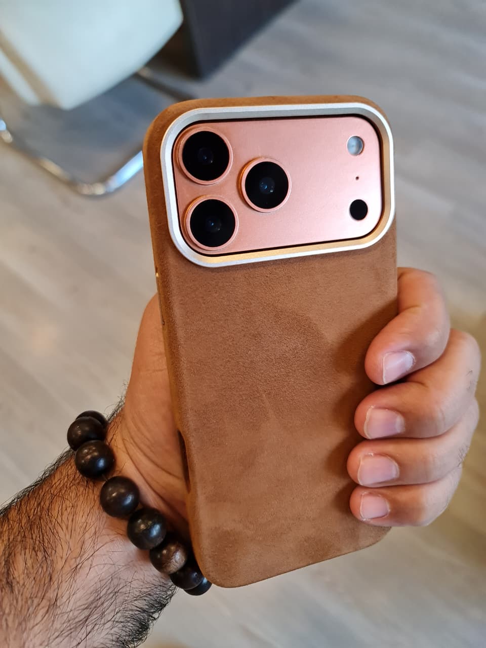 Fashion Suede PU Leather Magnetic Mobile Phone Cases for iPhone