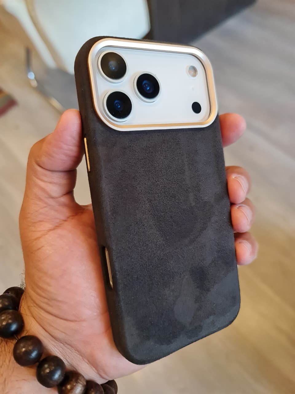 Fashion Suede PU Leather Magnetic Mobile Phone Cases for iPhone