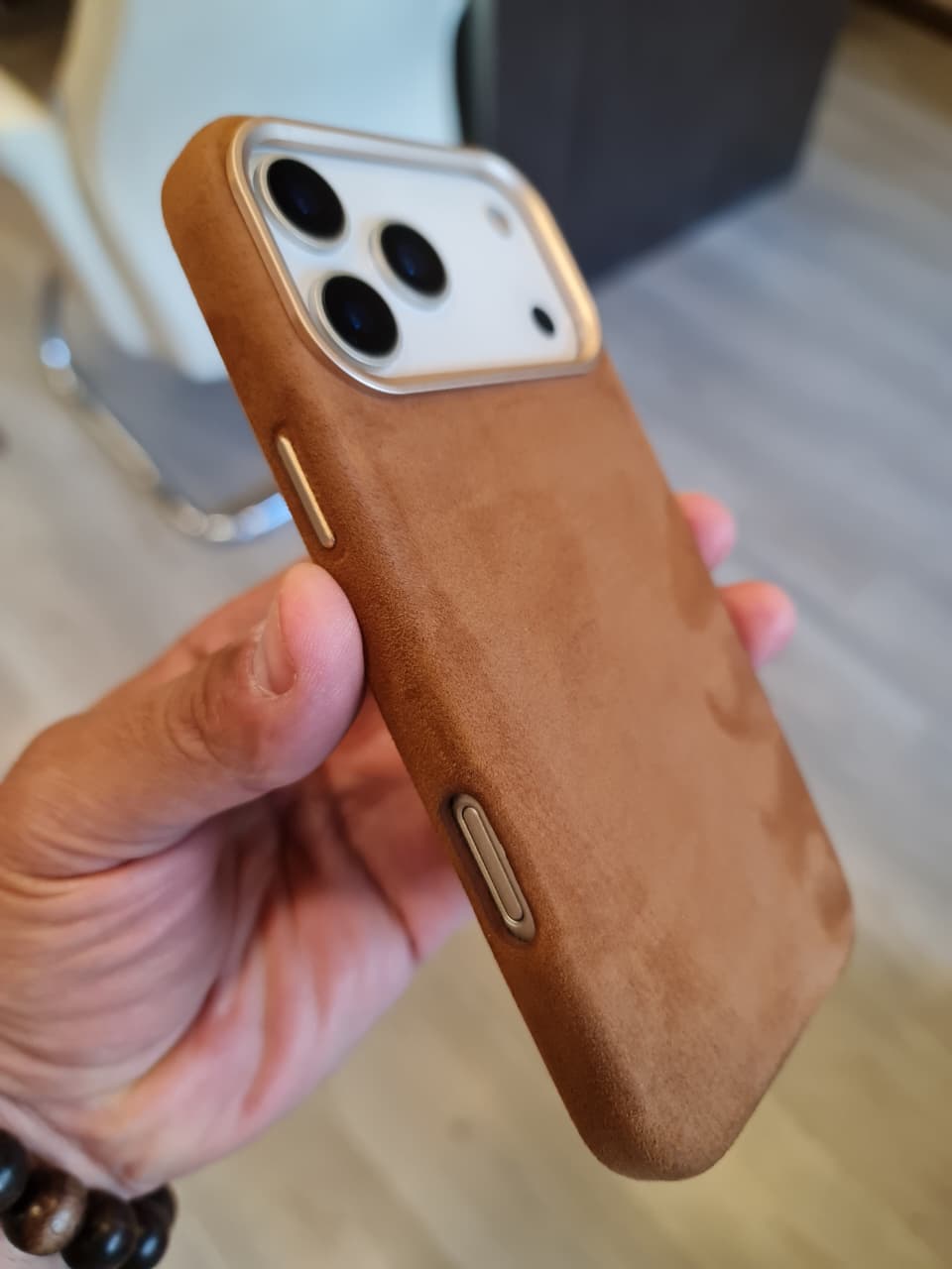 Fashion Suede PU Leather Magnetic Mobile Phone Cases for iPhone