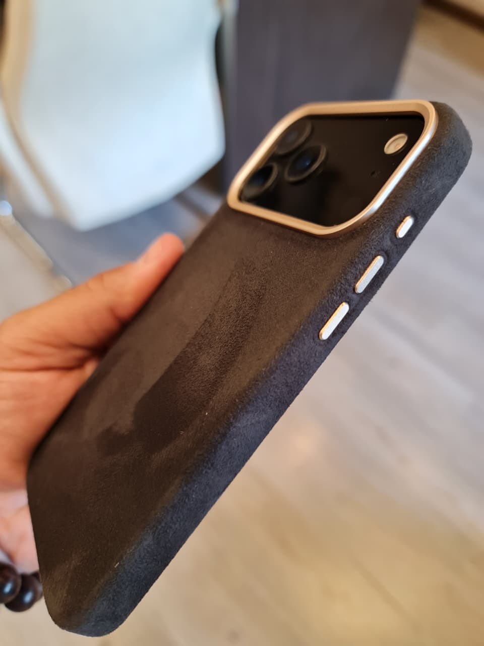 Fashion Suede PU Leather Magnetic Mobile Phone Cases for iPhone