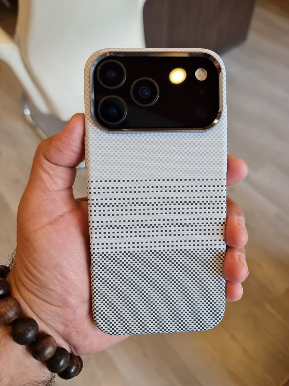 Carbon Fiber Texture Magsafe Phone Case For iPhone 17 Pro Max