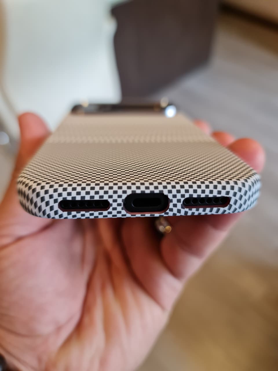 Carbon Fiber Texture Magsafe Phone Case For iPhone 17 Pro Max