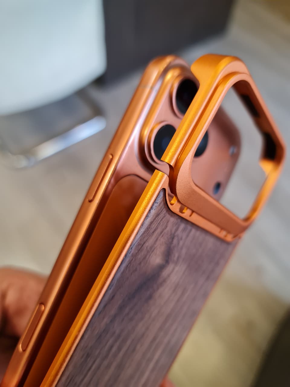 Wood Magsafe Vegan Case For iPhone 17 Pro Max