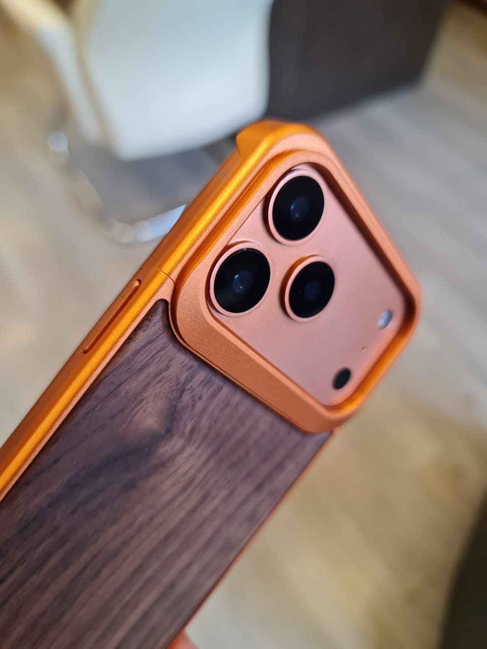 Wood Magsafe Vegan Case For iPhone 17 Pro Max