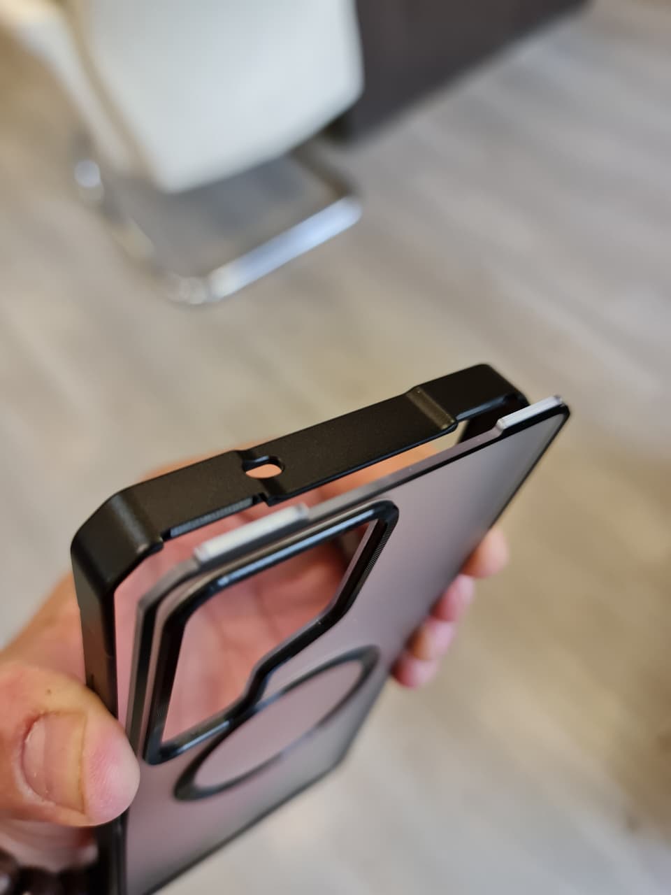 Amazing Metal Bumper Frame Frosted PC Back Cover Case For Samsung