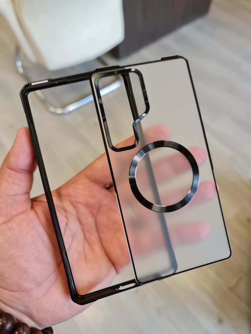 Amazing Metal Bumper Frame Frosted PC Back Cover Case For Samsung