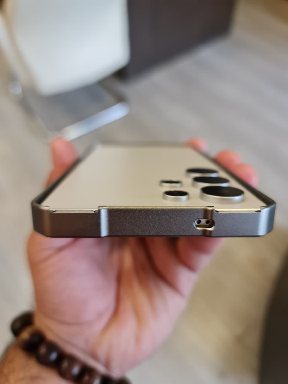 Amazing Metal Bumper Frame Frosted PC Back Cover Case For Samsung