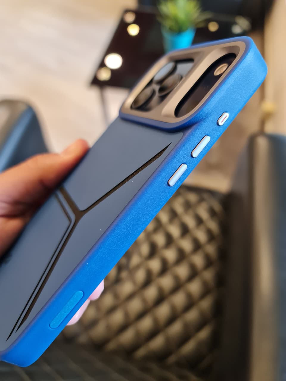 Kajsa Premium Race Back Case for iPhone 17 Pro Max