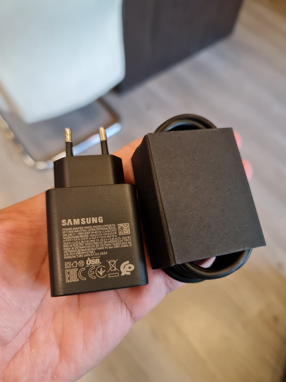 45W USB-C Fast Charging Wall Charger Samsung (Semi-original )