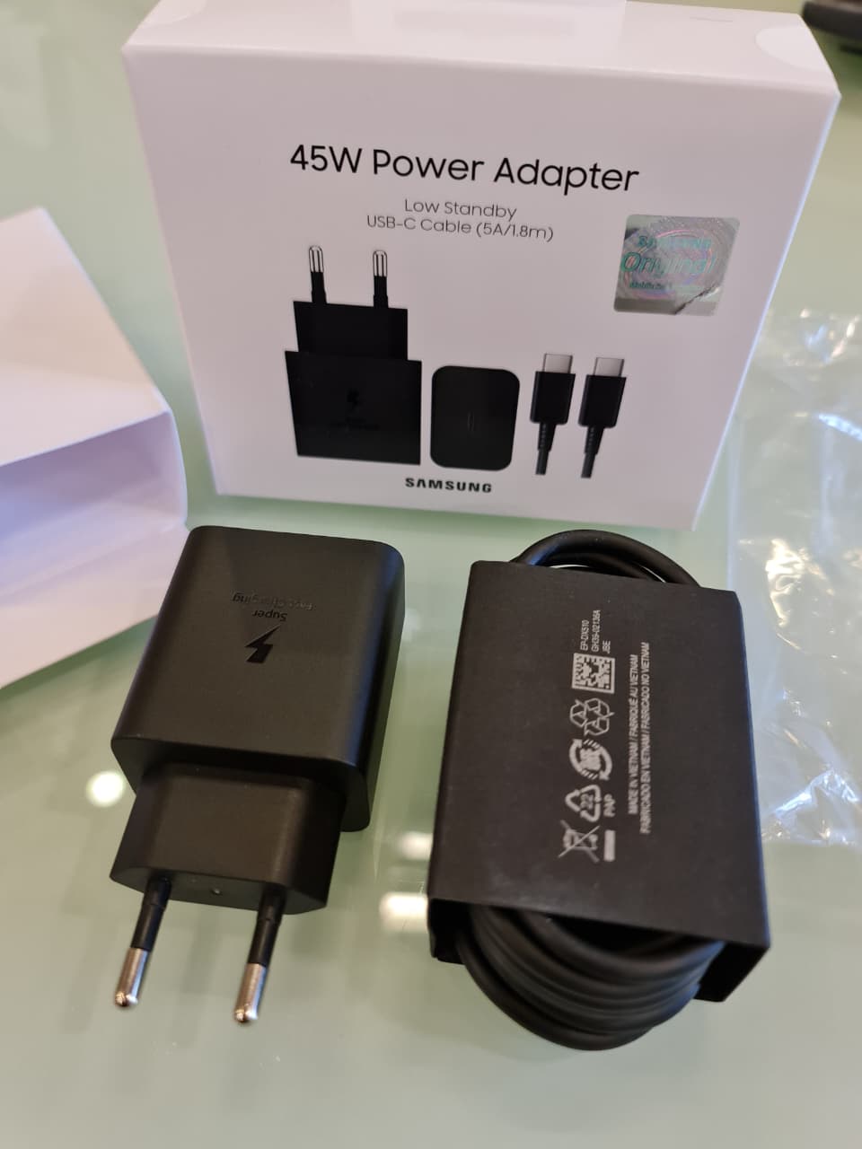 45W USB-C Fast Charging Wall Charger Samsung (Semi-original )