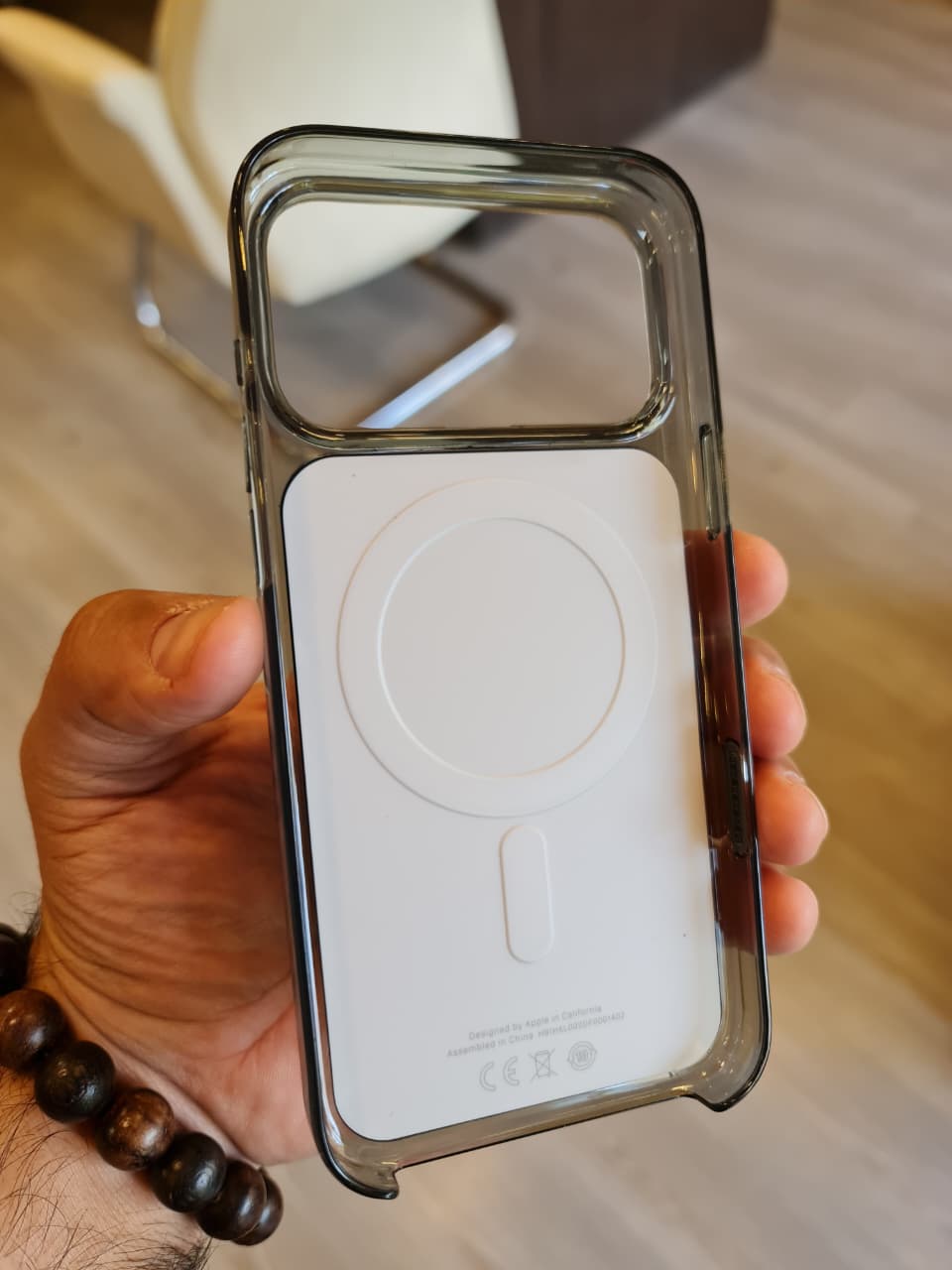 High-end Acrylic Color Design Clear Magnetic Case for iPhone 17 Pro Max