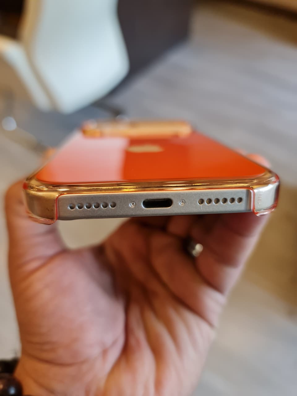 High-end Acrylic Color Design Clear Magnetic Case for iPhone 17 Pro Max