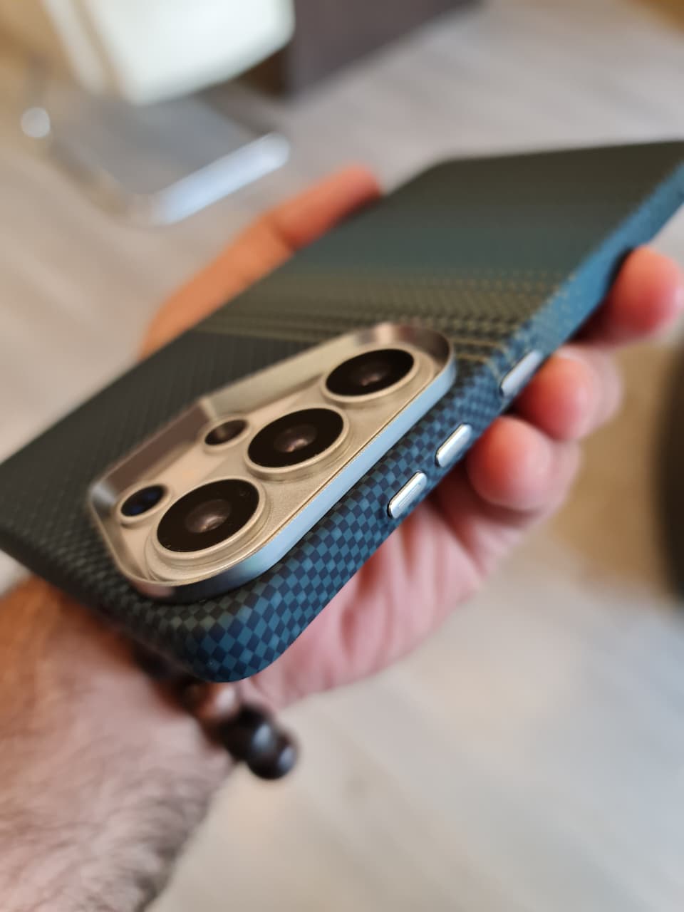 Carbon Fiber Texture Magsafe Phone Case For Samsung S26 Ultra