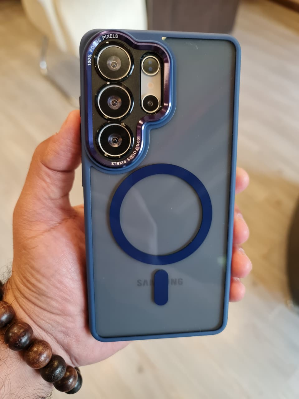 Popular TPU Acrylic Clear Magnetic Phone Case for Samsung S26 Ultra