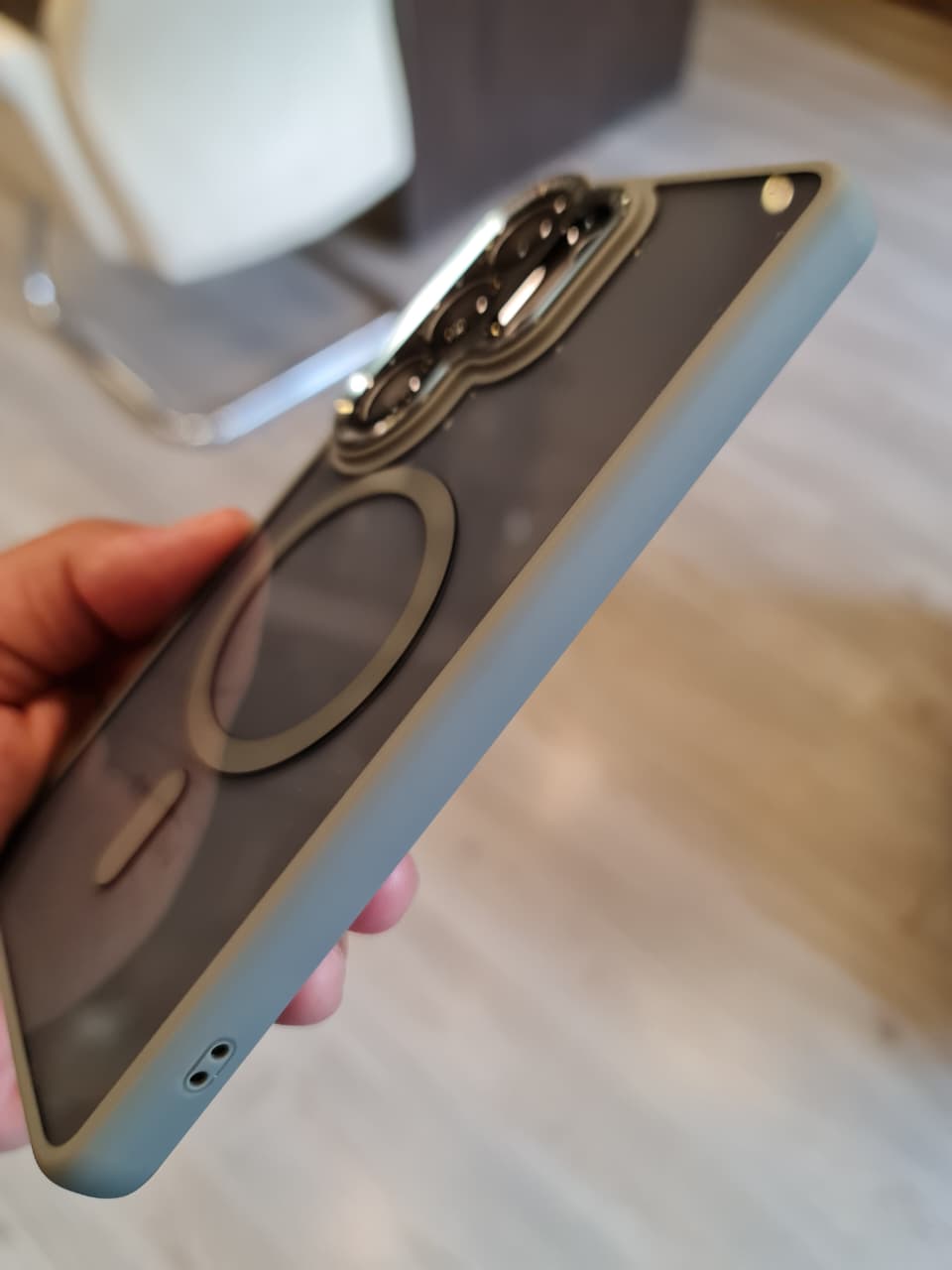 Popular TPU Acrylic Clear Magnetic Phone Case for Samsung S26 Ultra