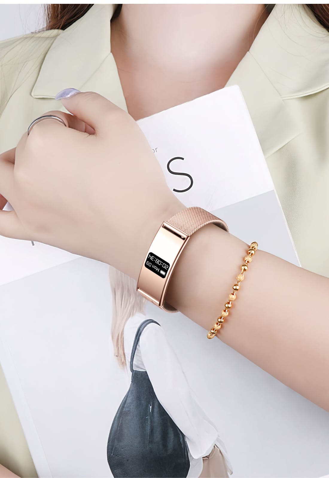 stainless steel Smart Band Bracelet