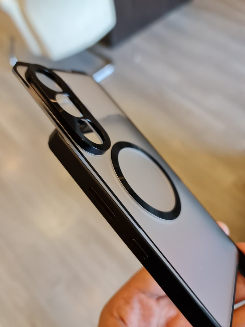 Amazing Metal Bumper Frame Frosted PC Back Cover Case For Samsung S26 Ultra