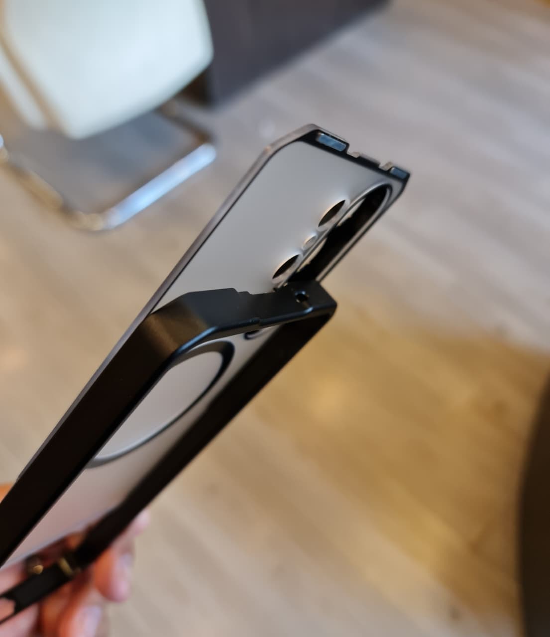 Amazing Metal Bumper Frame Frosted PC Back Cover Case For Samsung S26 Ultra