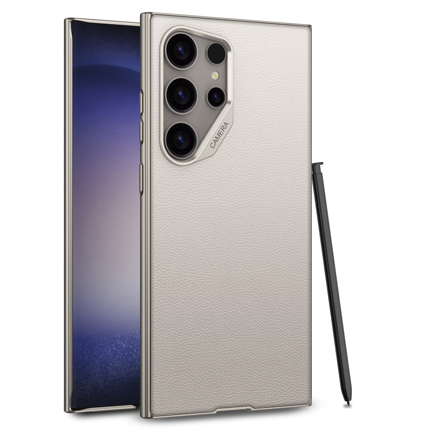 GKK Matte Soft TPU Bumper PU Leather Protective For Samsung