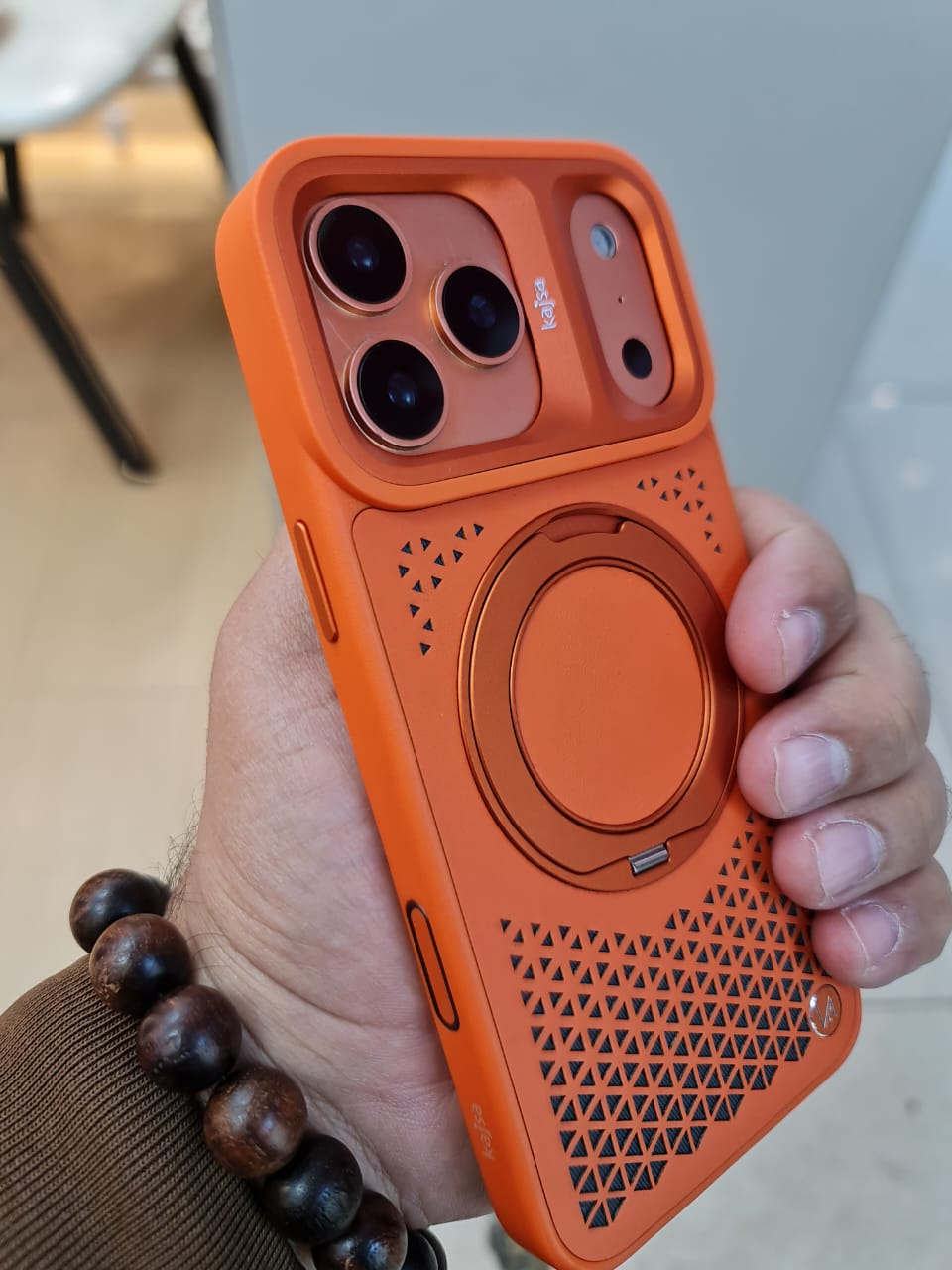 Kajsa GeoRing Case for iPhone 17 Pro Max