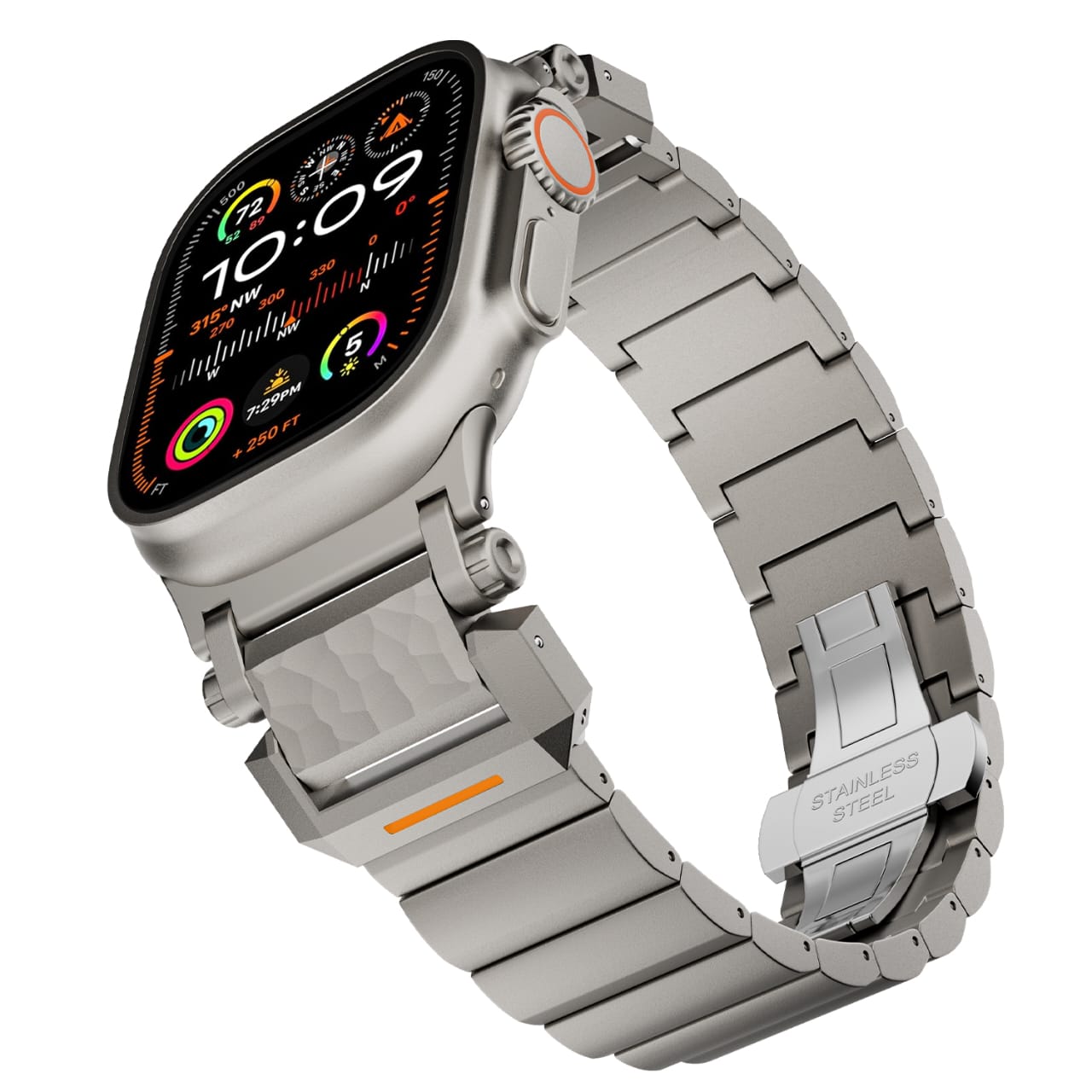 Luxury Man Pure Titanium Watch Bands