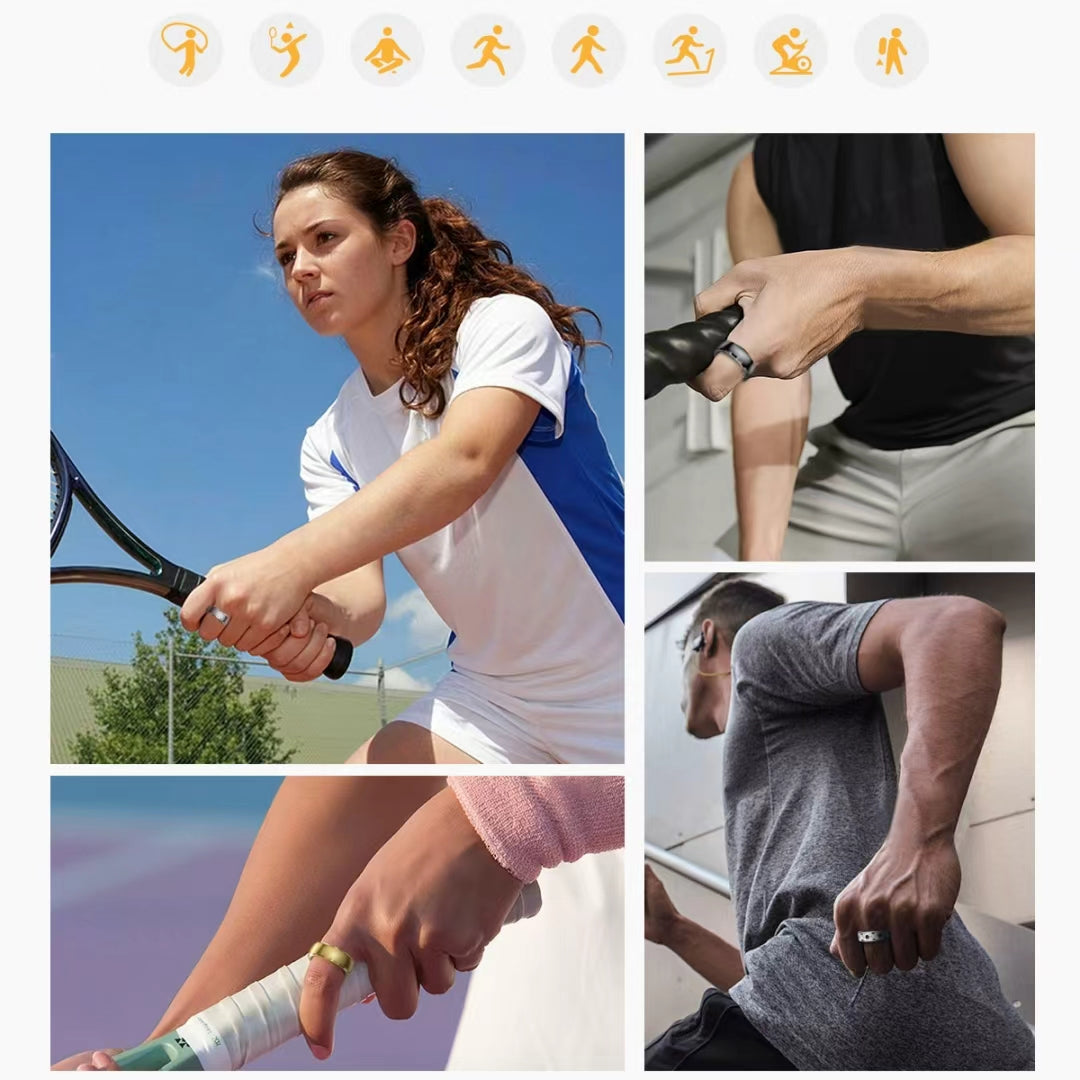 Best Smart Ring Unisex IP68 Waterproof AMOLED