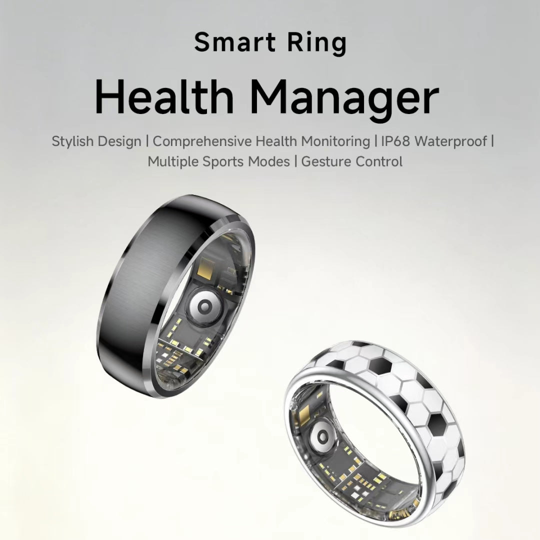 Best Smart Ring Unisex IP68 Waterproof AMOLED