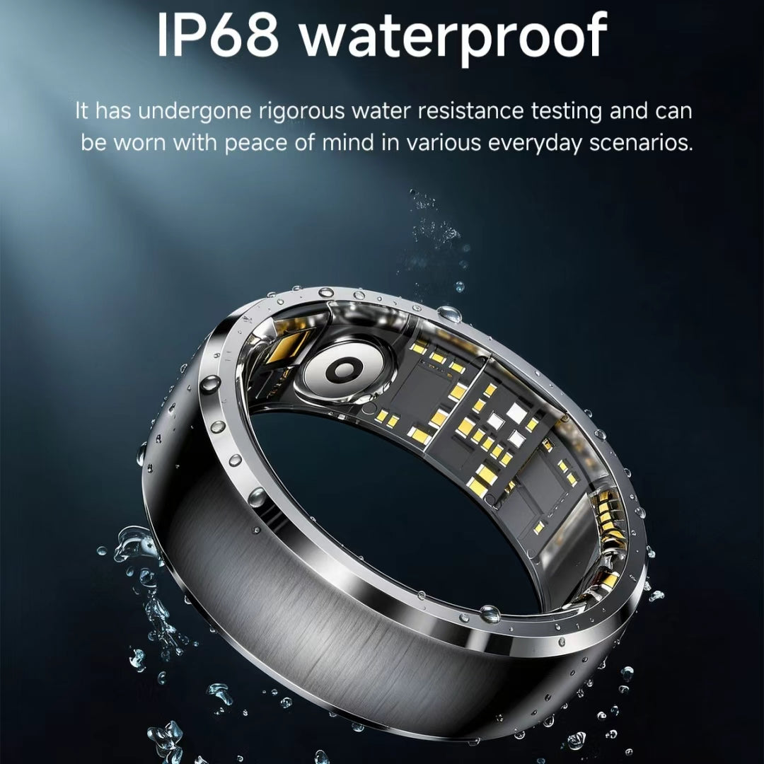 Best Smart Ring Unisex IP68 Waterproof AMOLED